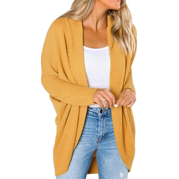 LOOZYKIT Autumn Winter Knitwear Cardigan Sweaters Women Long Sleeve Large Size Knitted Sweater Cardigan Female Solid Jumper Coat