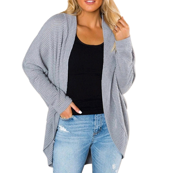 LOOZYKIT Autumn Winter Knitwear Cardigan Sweaters Women Long Sleeve Large Size Knitted Sweater Cardigan Female Solid Jumper Coat